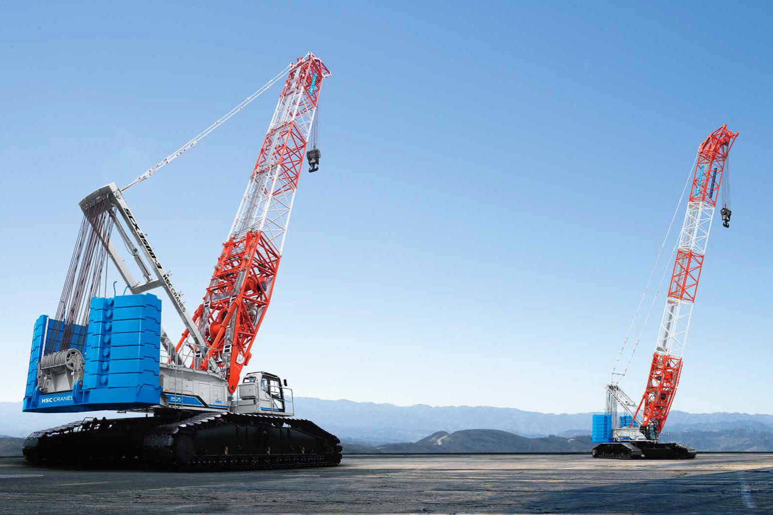 Lattice Boom Crawler Crane